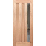 Oxford 2P1G Modern Entrance - Laminated Grey