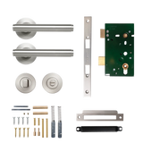 Bellevue Solid Brass Lever Set