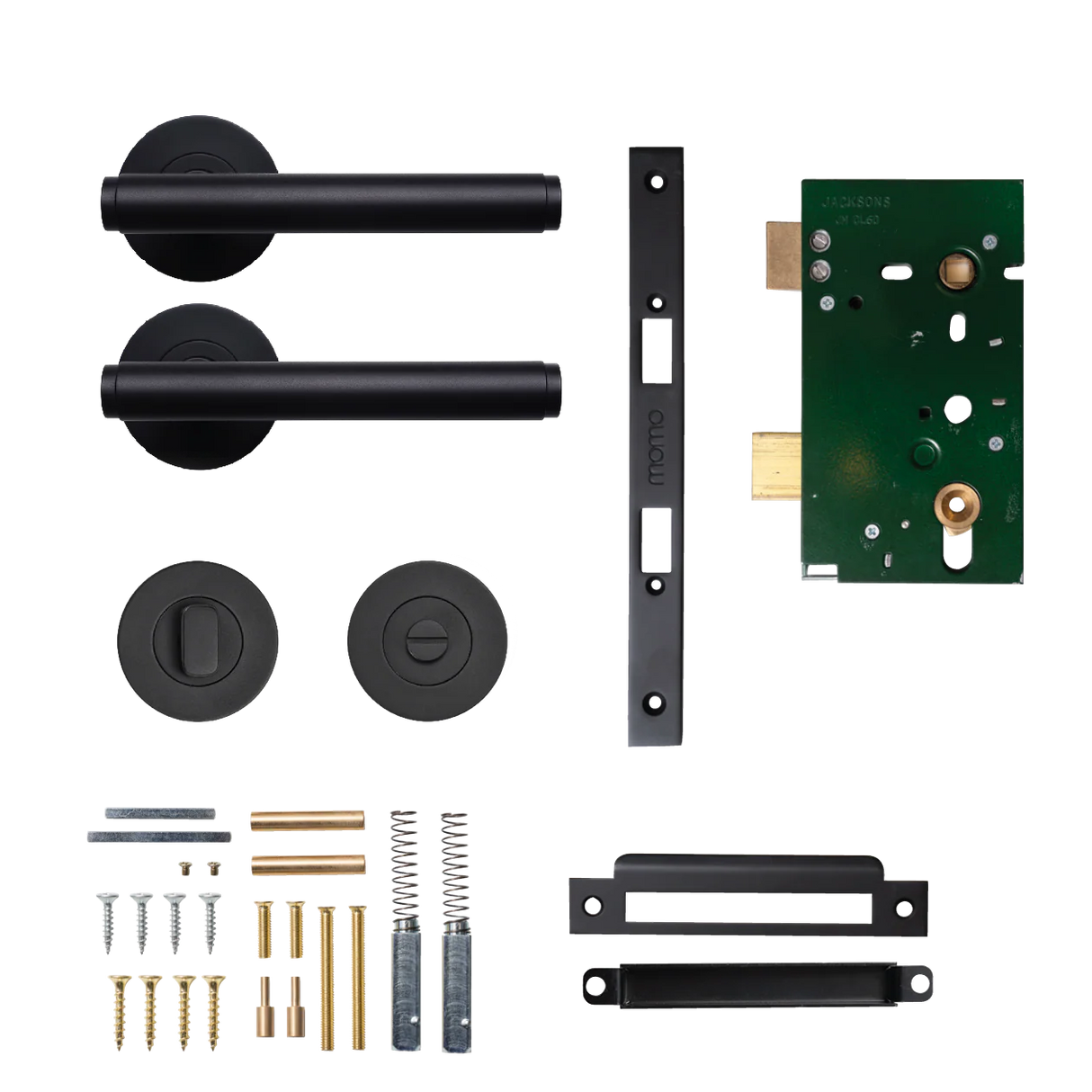 Bellevue Solid Brass Lever Set