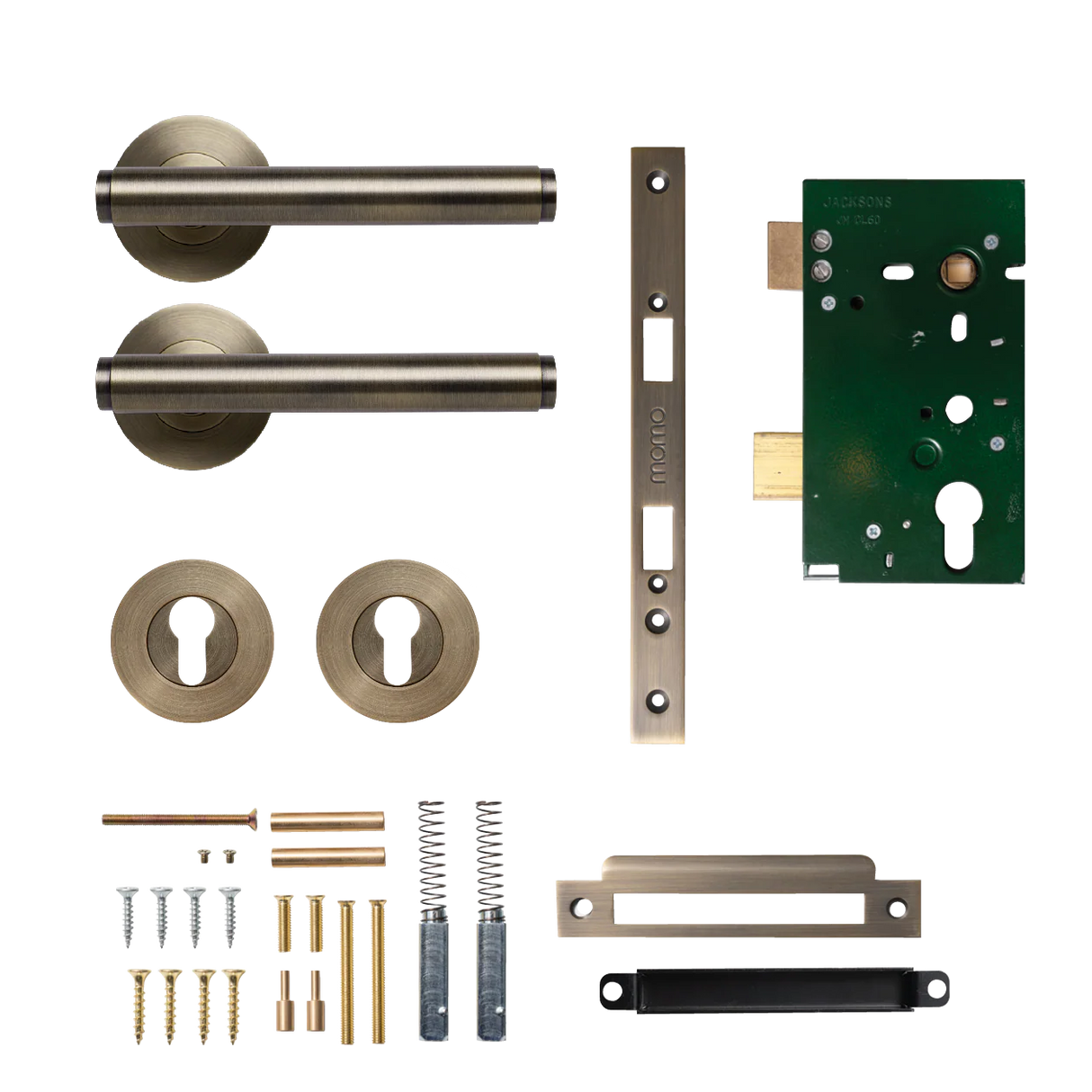 Bellevue Solid Brass Lever Set