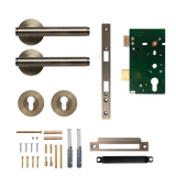 Bellevue Solid Brass Lever Set