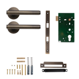 Bellevue Solid Brass Lever Set