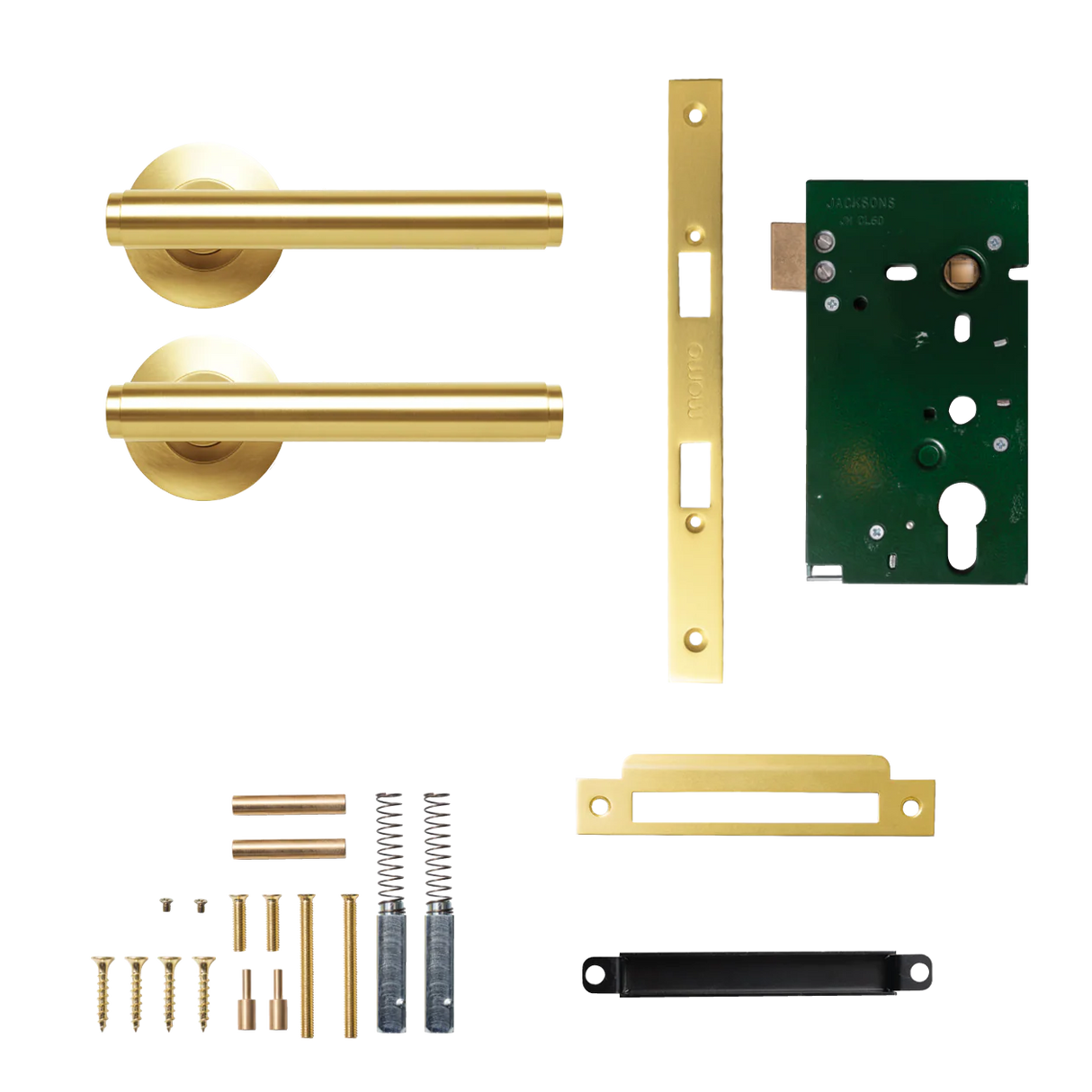 Bellevue Solid Brass Lever Set