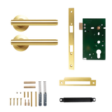 Bellevue Solid Brass Lever Set