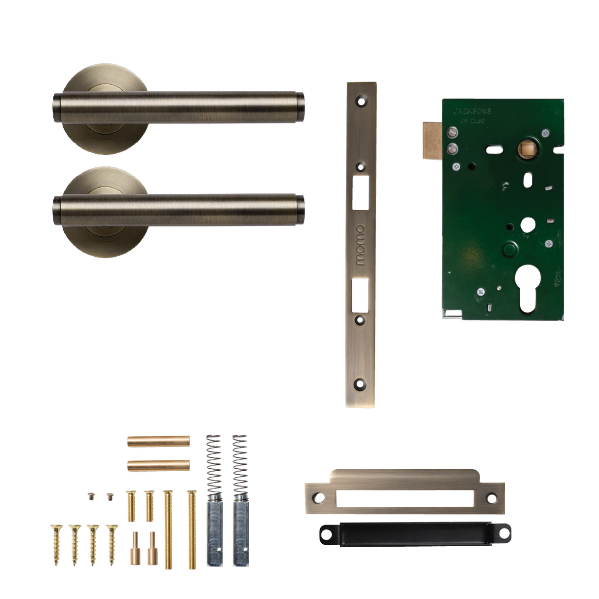 Bellevue Solid Brass Lever Set