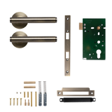 Bellevue Solid Brass Lever Set