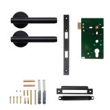 Bellevue Solid Brass Lever Set