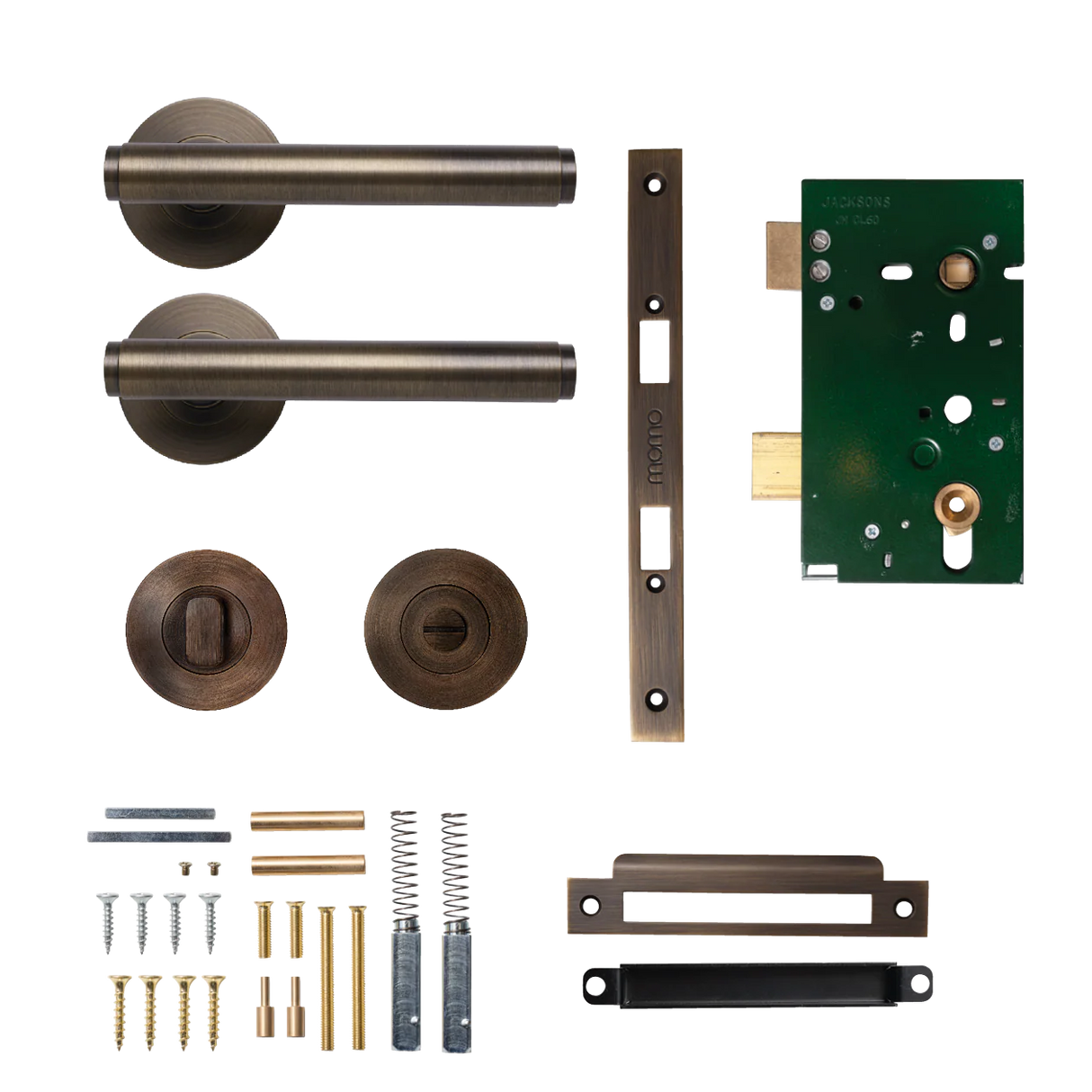 Bellevue Solid Brass Lever Set