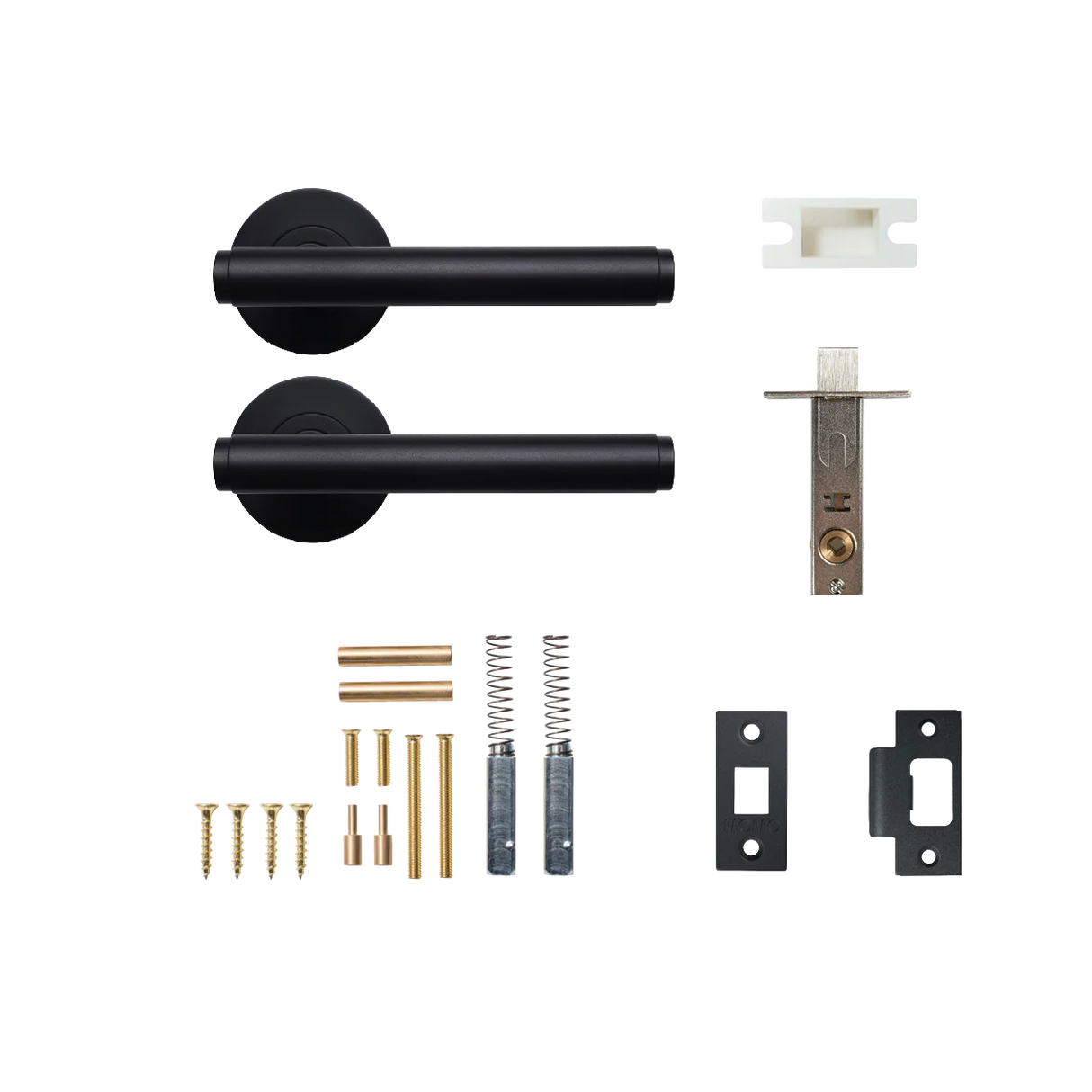 Bellevue Solid Brass Lever Set