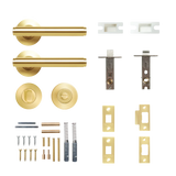 Bellevue Solid Brass Lever Set