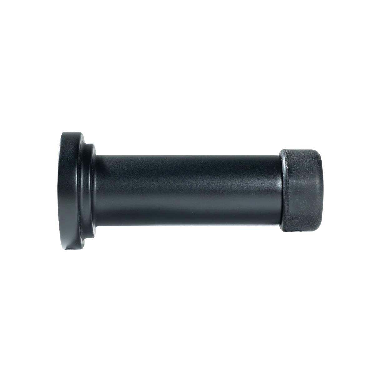 Black door stop. MomoHandlesSolidBrassDoorStopMattBlack