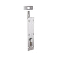 Zanda Necked Inwards Reverse Barrel Bolt 125x31mm in satin chrome finish