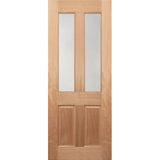Four Seas OWT-014G internal door with translucent glass and solid engineered timber