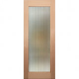 Four Seas OWT-023G Internal Narrowline solid engineered Meranti timber door with translucent finish