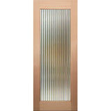 Four Seas OWT-023G Internal Narrowline solid engineered Meranti timber door with translucent finish