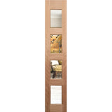 Four Seas OWT-044G SL Entrance Sidelight in clear solid Meranti timber
