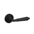 Zanda Oxford lever handle shown in a black finish