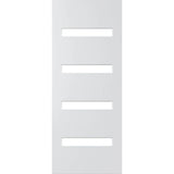 Corinthian Madison PMAD 104 solid timber entrance door with glazed panels and minimalist vertical lines