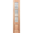 Paddington 6L Entrance SL Cathedral solid timber sidelight door