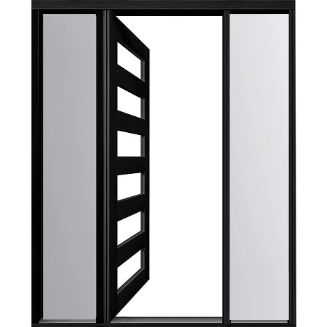 Custom R Entry Frames Elite XE Aluminium Entry Frame EG/FG To Suit 1 x Door & 2 x Sidelites ...