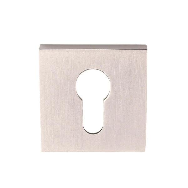 Q Series Square Euro Escutcheon - 55mm (Pair)