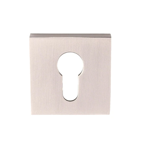 Q Series Square Euro Escutcheon - 55mm (Pair)