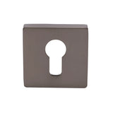 Q Series Square Euro Escutcheon - 55mm (Pair)