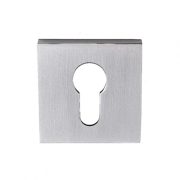 Q Series Square Euro Escutcheon - 55mm (Pair)