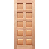 Regal 10P solid maple timber entrance door