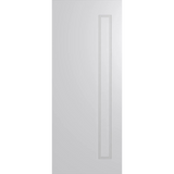 Hume Doors Sorrento SOR1 Primecoat MDF internal door with carved rout design