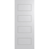 Hume Doors Sorrento SOR12 primecoat MDF internal door with carved rout design