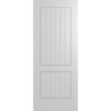 Hume Sorrento SOR22 Primecoat MDF internal door featuring a contemporary routed design