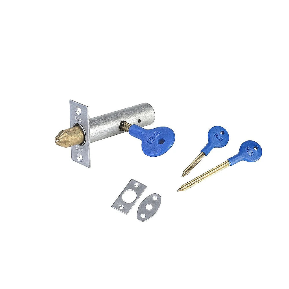 Security Door Bolt - Includes Key