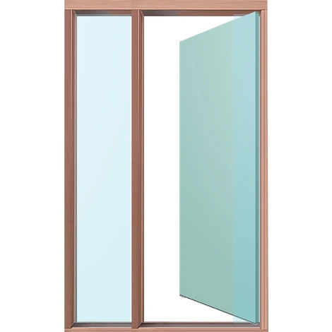 Standard Entry Frames Single Door & 1 Translucent Sidelights – Complete ...