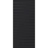 Thermtek HV Acoustic 33 Matt Black aluminium entrance door