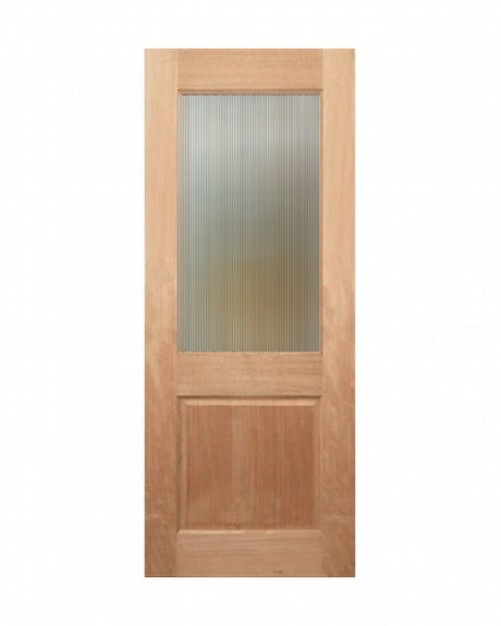 OWT-2G Entrance Door in Narrowline profile, crafted from solid Meranti timber by Four Seas