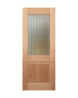 OWT-2G Entrance Door in Narrowline profile, crafted from solid Meranti timber by Four Seas