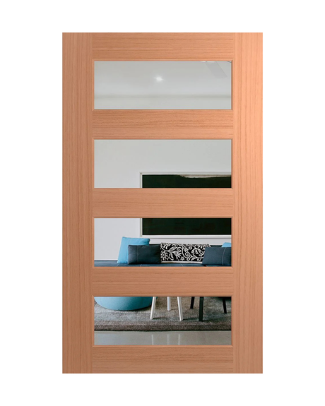 Hume Savoy 1200 XS24 Sliced Pacific Maple solid timber entrance door
