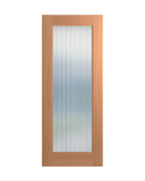 Profile cross-section of the Hume JST1 engineered timber entrance door showing joinery construction