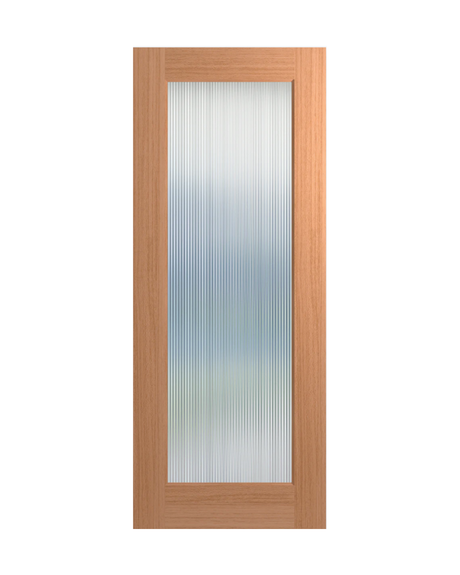 Profile cross-section of the Hume JST1 engineered timber entrance door showing joinery construction