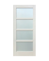Four Seas FS Shaker 4 Lite translucent internal door with four glazed panels