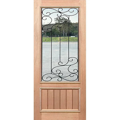 Wrought Iron-2-VGroove SL Entrance - Clear