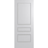Hume Doors Humecraft HMC7 Primecoat MDF internal door showing the carved square design