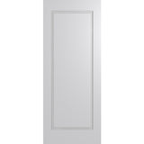 Hume Doors HMC1 Humecraft internal door with broad square carved design in primecoat MDF finish
