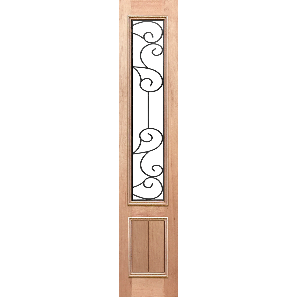 Wrought Iron-1-VGroove Entrance SL - Cathedral